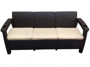 Диван Yalta Sofa 3 Set шоколадный в Краснотурьинске - krasnoturinsk.magazin-mebel74.ru | фото