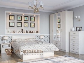 Спальня Вега Сосна Карелия Серия 2 в Краснотурьинске - krasnoturinsk.magazin-mebel74.ru | фото