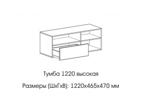 Тумба 1220 (высокая) в Краснотурьинске - krasnoturinsk.magazin-mebel74.ru | фото